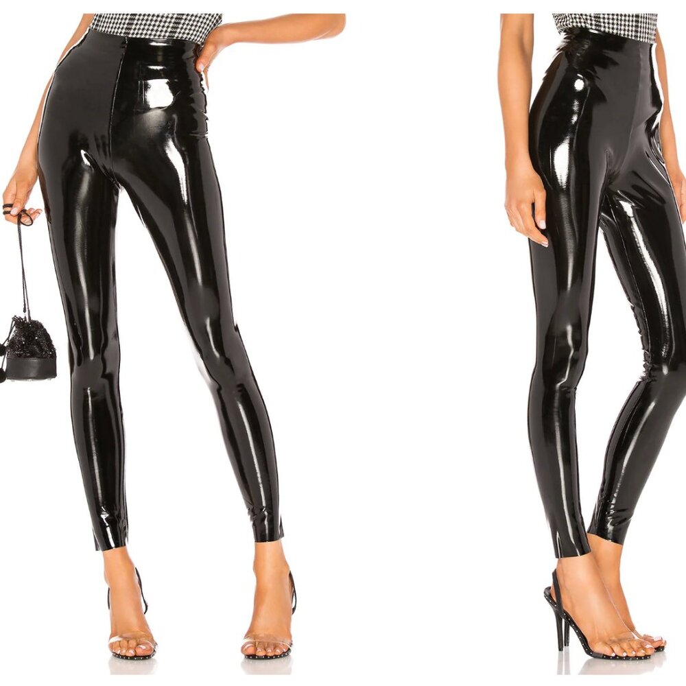 Commando Glossy Black Leggings